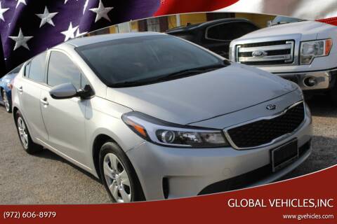 2017 Kia Forte for sale at Global Vehicles,Inc in Irving TX