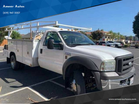 2005 Ford F-550 Super Duty for sale at Ameer Autos in San Diego CA