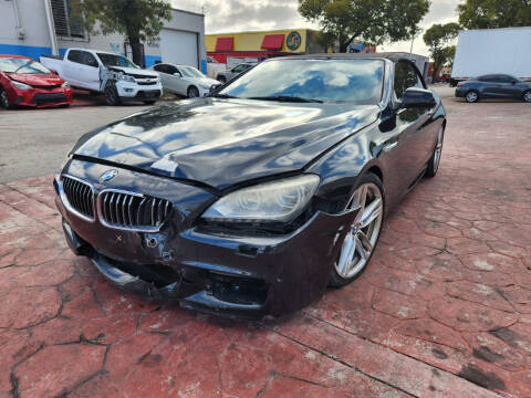 2014 BMW 6 Series for sale at GG Quality Auto in Hialeah FL