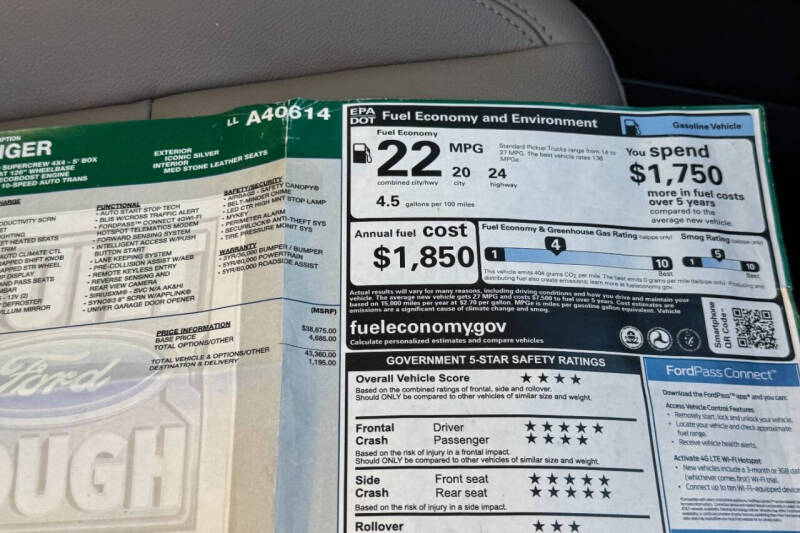 2020 Ford Ranger Lariat