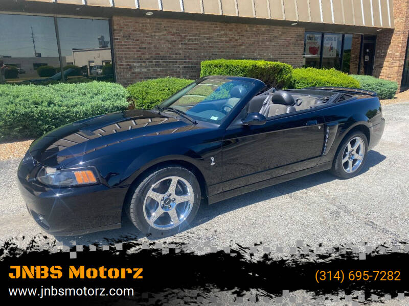 2004 Ford Mustang SVT Cobra for sale at JNBS Motorz in Saint Peters MO