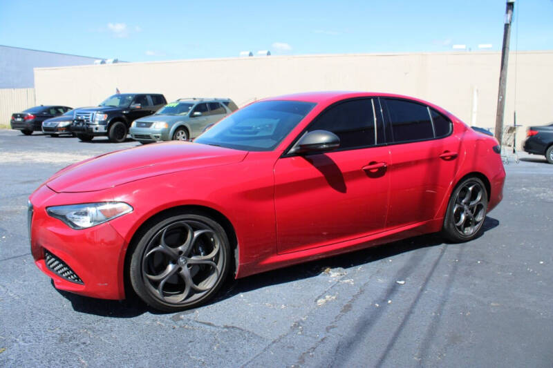 2019 Alfa Romeo Giulia for sale at JT AUTO INC in Oakland Park FL