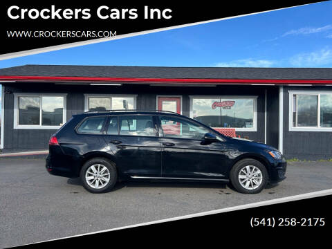 2016 Volkswagen Golf SportWagen for sale at Crockers Cars Inc in Lebanon OR