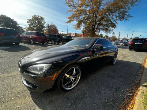 2012 BMW 6 Series for sale at Carz Unlimited in Richmond VA