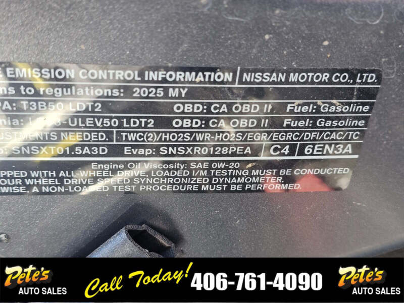 2025 Nissan Rogue SV