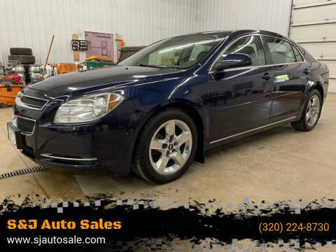 2010 Chevrolet Malibu for sale at S&J Auto Sales in South Haven MN