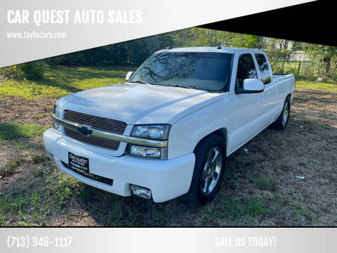 2007 Chevrolet Silverado 1500 Classic for sale at CAR QUEST AUTO SALES in Houston TX