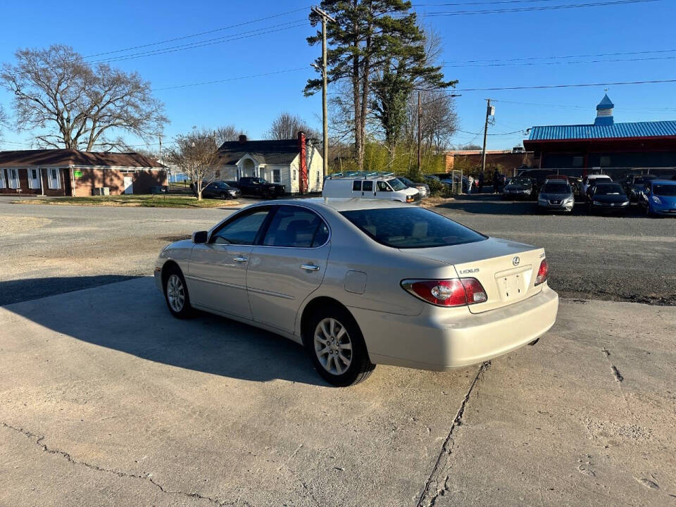 2002 Lexus ES 300 for sale at Concord Auto Mall in Concord, NC