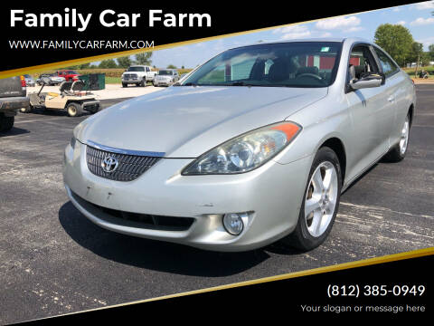 2004 Toyota Camry Solara for sale at Family Car Farm in Princeton IN