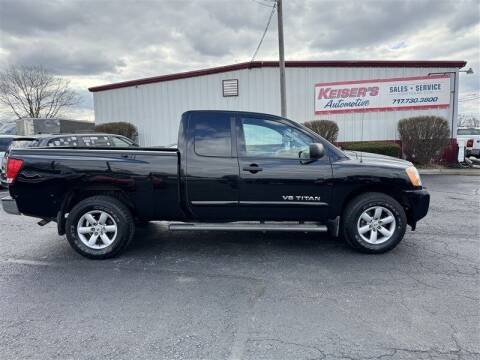 2013 Nissan Titan for sale at Keisers Automotive in Camp Hill PA