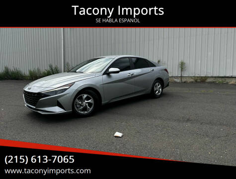2021 Hyundai Elantra for sale at Tacony Imports in Philadelphia PA