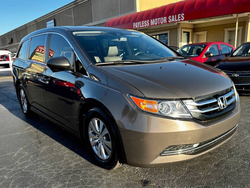 2015 Honda Odyssey for sale at Payless Motor Sales LLC in Burlington NC