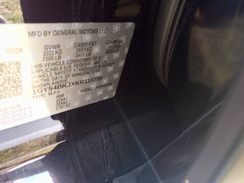 2019 Cadillac Escalade Luxury