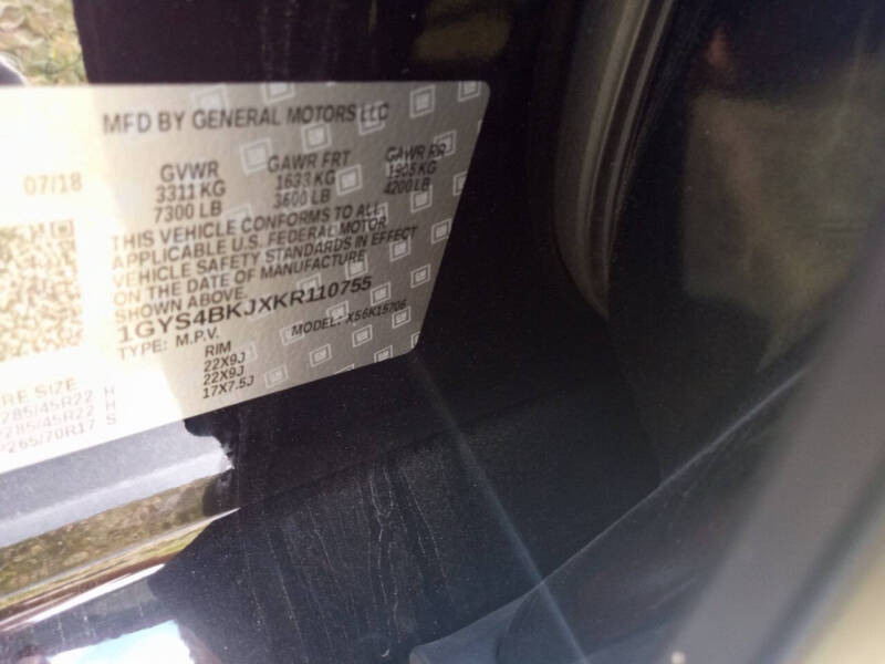 2019 Cadillac Escalade Luxury