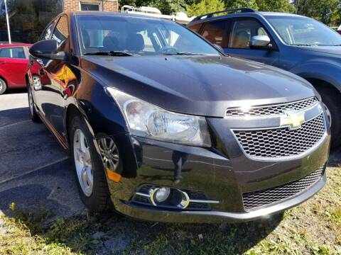 2014 Chevrolet Cruze for sale at LION COUNTRY AUTOMOTIVE in Lewistown PA