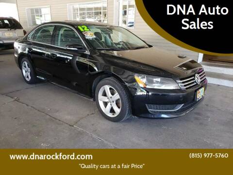 2012 Volkswagen Passat for sale at DNA Auto Sales in Rockford IL