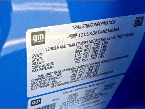 2025 Chevrolet Silverado 1500