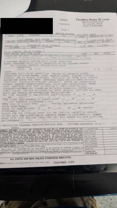 2007 Ferrari F430 F1 Spider