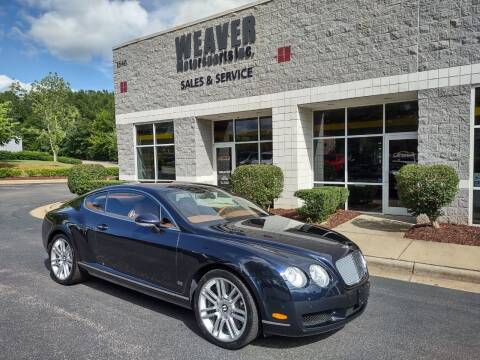 2007 Bentley Continental for sale at Weaver Motorsports Inc in Cary NC