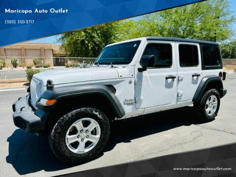 2021 Jeep Wrangler Unlimited for sale at Maricopa Auto Outlet in Maricopa AZ