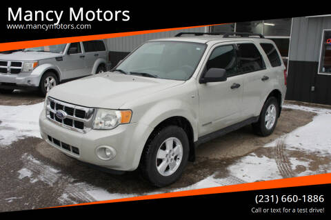 2008 Ford Escape for sale at Mancy Motors in Mancelona MI