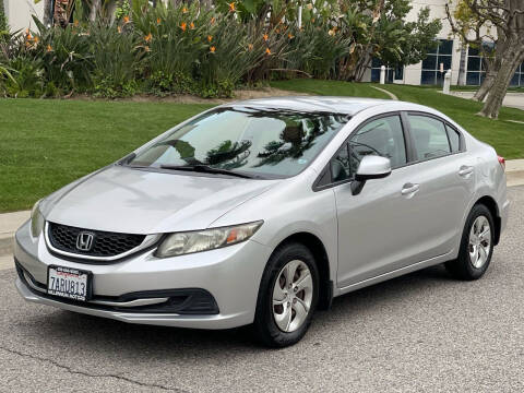 2013 Honda Civic for sale at MILLENNIUM MOTORS in Van Nuys CA