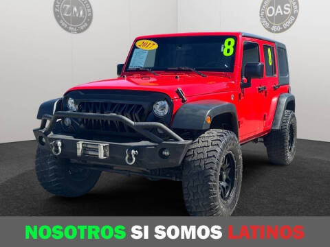 2017 Jeep Wrangler Unlimited Sport