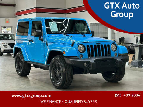 2017 Jeep Wrangler for sale at GTX Auto Group in West Chester OH