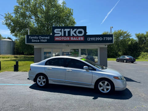 2008 Honda Civic for sale at SITKO MOTOR SALES INC in Cedar Lake IN