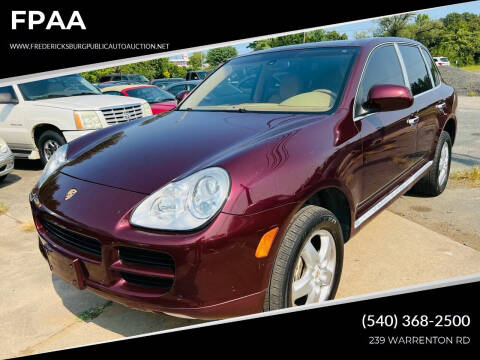 2006 Porsche Cayenne for sale at FPAA in Fredericksburg VA