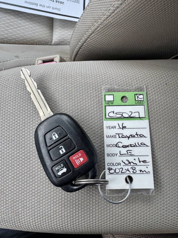 2016 Toyota Corolla LE