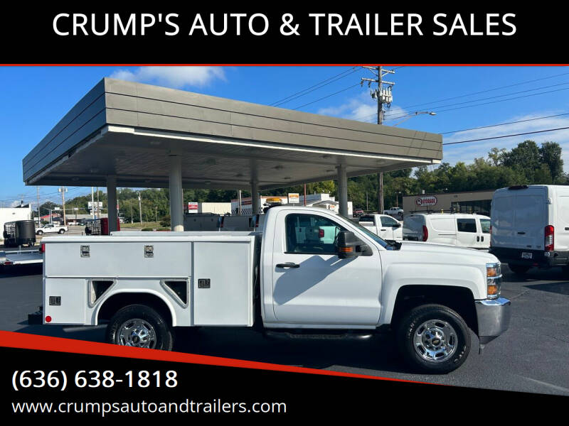 2016 Chevrolet Silverado 2500HD for sale at CRUMP'S AUTO & TRAILER SALES in Crystal City MO