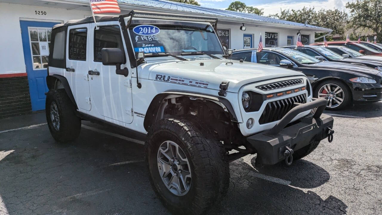 2014 Jeep Wrangler Unlimited for sale at Celebrity Auto Sales in Fort Pierce, FL