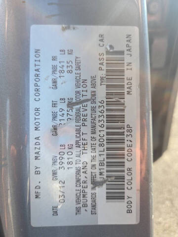 2012 Mazda MAZDA3 i Touring