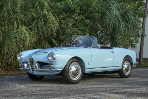 1962 Alfa Romeo 1600 Giulia Spider