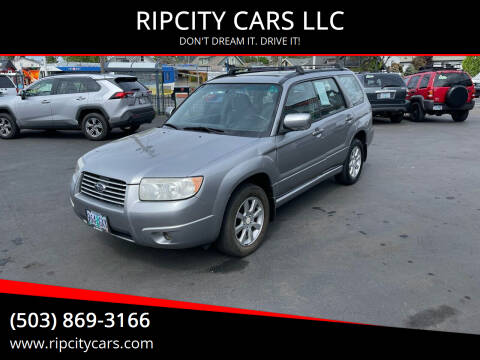 2008 Subaru Forester for sale at RIPCITY CARS LLC in Portland OR
