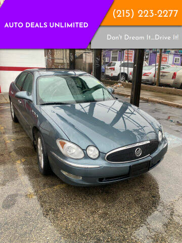 2007 Buick LaCrosse for sale at AUTO DEALS UNLIMITED in Philadelphia PA