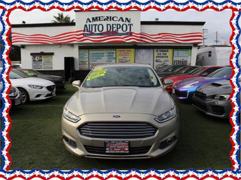 2016 Ford Fusion for sale at MERCED AUTO WORLD in Merced CA