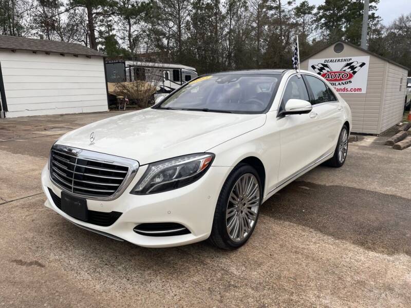 2015 Mercedes-Benz S-Class for sale at AUTO WOODLANDS in Magnolia TX