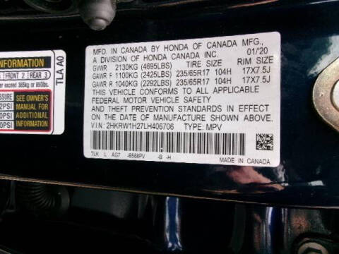 2020 Honda CR-V LX
