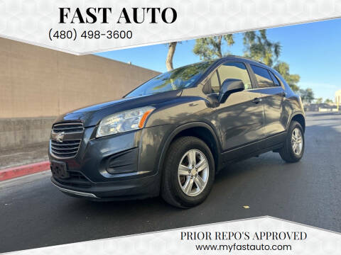 2016 Chevrolet Trax for sale at Fast Auto in Mesa AZ