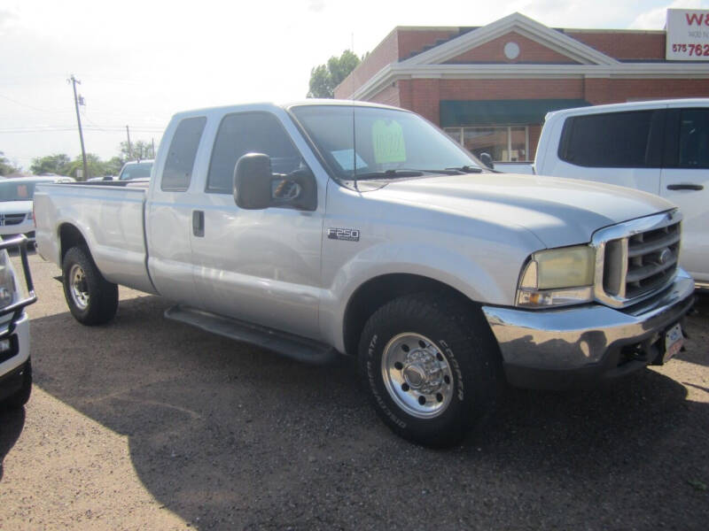 2001 Ford F-250 Super Duty for sale at W & W MOTORS in Clovis NM