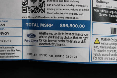 2024 Ford Bronco Raptor