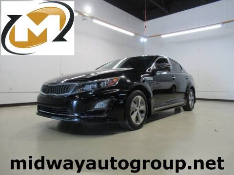 2015 Kia Optima Hybrid for sale at Midway Auto Group in Addison TX