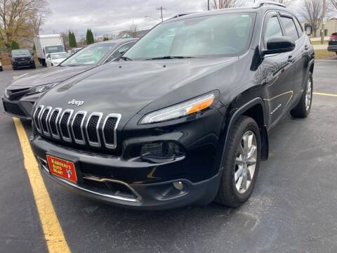 2016 Jeep Cherokee for sale at RABIDEAU'S AUTO MART in Green Bay WI