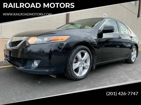 2009 Acura TSX for sale at RAILROAD MOTORS in Hasbrouck Heights NJ