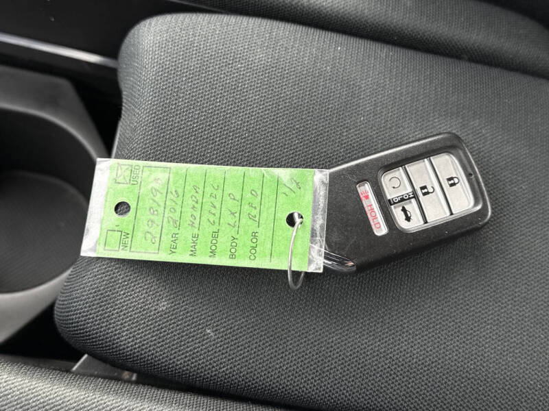 2016 Honda Civic LX-P