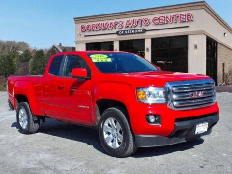 2016 GMC Canyon for sale at DORMANS AUTO CENTER OF SEEKONK in Seekonk MA