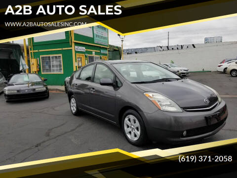 2008 Toyota Prius for sale at A2B AUTO SALES in Chula Vista CA