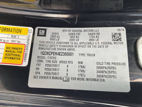 2014 Chevrolet Silverado 1500 Work Truck